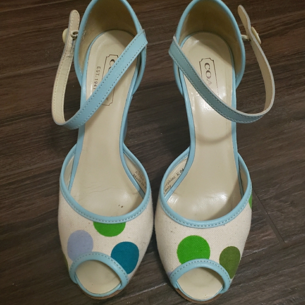 Coach wedges